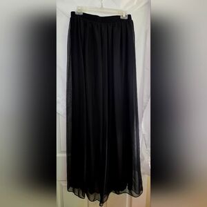 Vintage Ann Hobbs For Cattiva Split Black Dress Pants 14 R